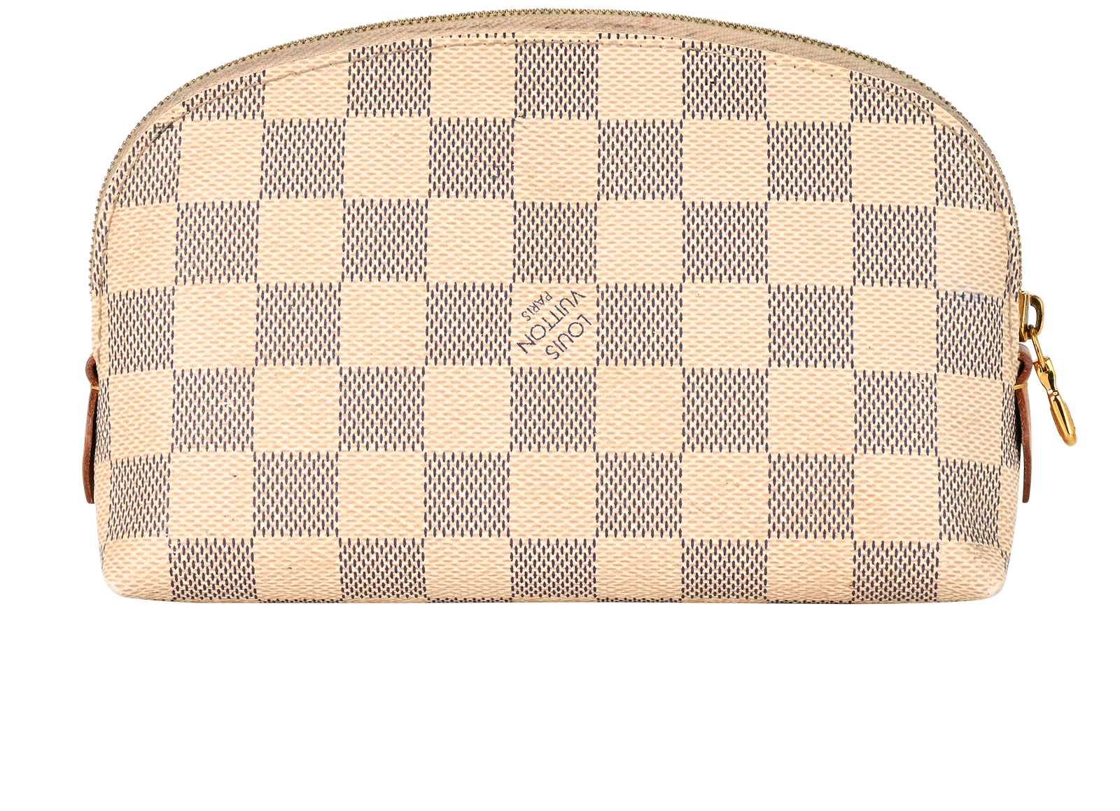 Louis Vuitton Cosmetic PM Pouch, &pound;280, Accessories, White, Canvas, Back view